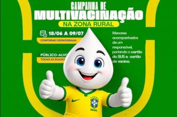 Prefeitura de Espigão do Oeste realiza Campanha de Multivacinação na zona rural do município