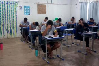 Estudantes do Ensino Médio atendidos pela Mediação Tecnológica participam do 1º Simulado Enem 2026