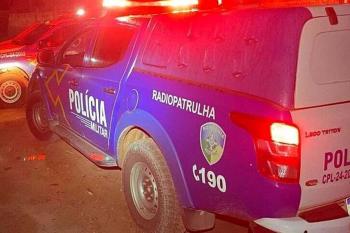 Discussão termina com tiros e quatro pneus cortados em Machadinho 