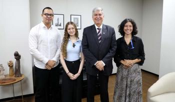 Acadêmicos de Direito destacam trajetória acadêmica do desembargador Marcos Alaor, que se aposenta da Unir 