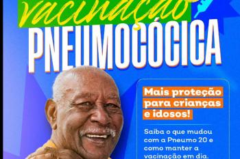 Vacinação com a Pneumo 20 contempla idosos e crianças em Ji-Paraná