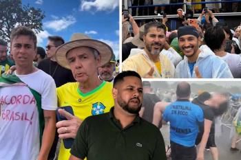 Bagattoli também foi caminhar com Nikolas; Rogério e Máximo ficaram só na recepção; e esquerdista fala do raio que caiu nos bolsonaristas em Brasília