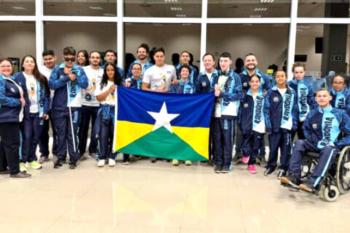 Delegação recebe kits e inicia participação nas Paralimpíadas Escolares 2025, em São Paulo