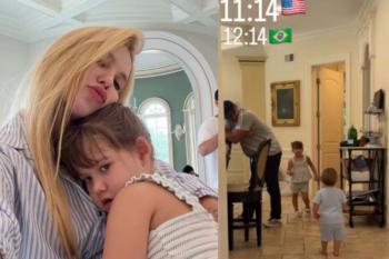 Virginia posa em castelo alugado por Vini Jr. e aumenta rumores de reconciliação