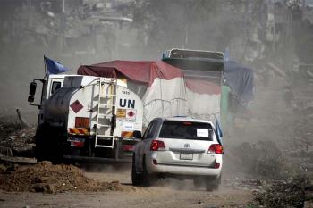 Organização das Nações Unidas aproveita trégua para levar ajuda humanitária a Gaza