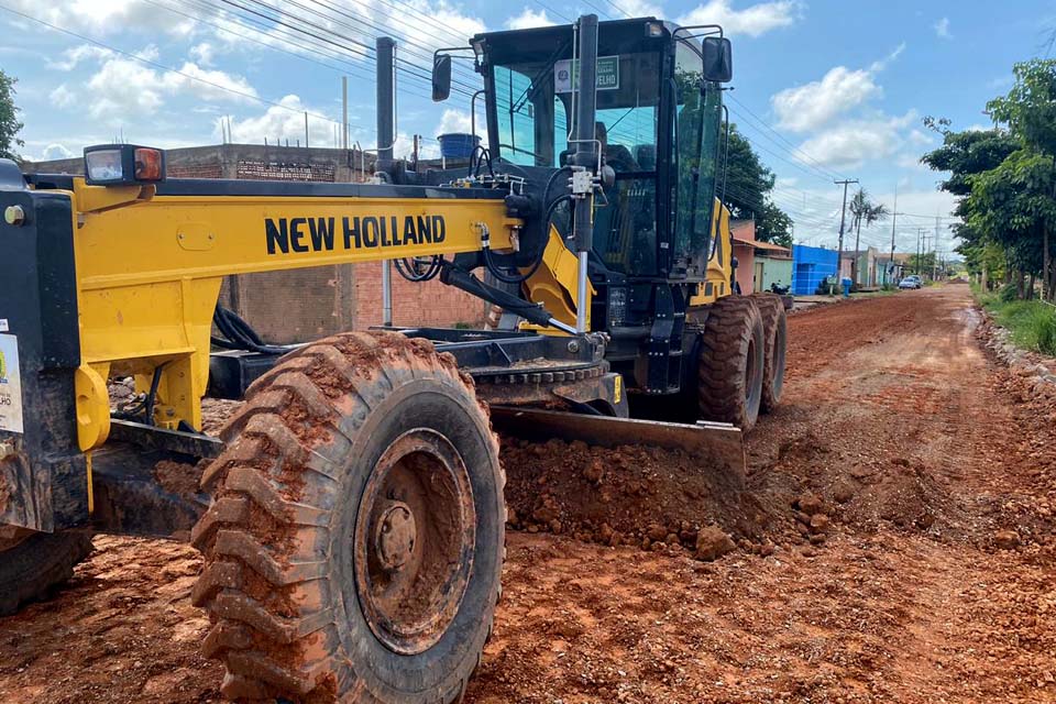 Prefeitura de Porto Velho realiza frentes de serviços simultâneos