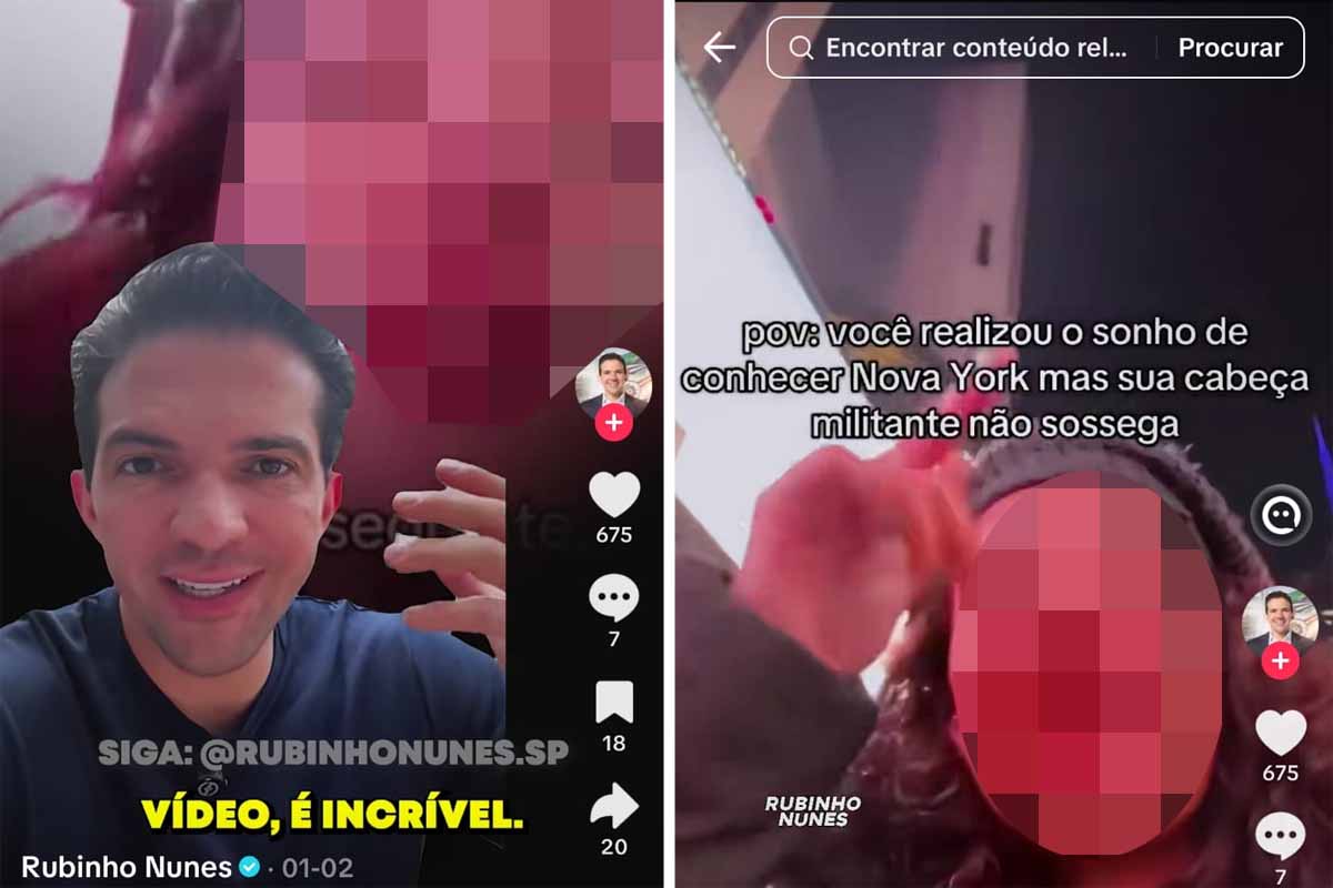 Justiça nega retirada de vídeo de vereador bolsonarista de SP contra cidadã de Rondônia: “Socialista em NY”