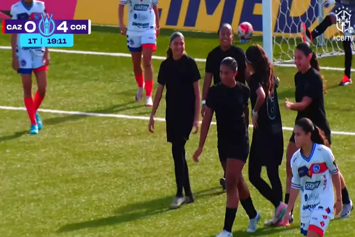 Corinthians aplica goleada de 15 a 0  no Gazin Porto Velho pelo Brasileiro Feminino Sub-17