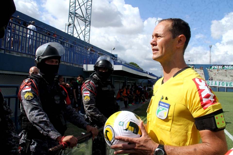 Comissão de Arbitragem da FFER define escala de arbitragem para quinta rodada do Rondoniense-2022