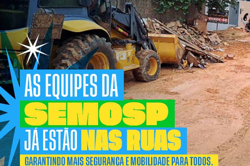 Semosp realiza serviços de manutenção de vias não pavimentadas em vários bairros e distritos