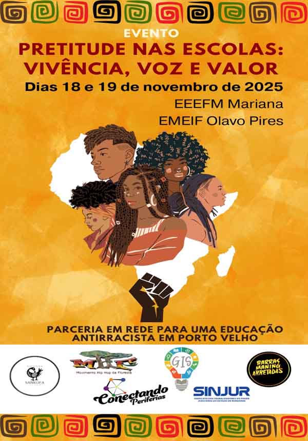 Instituições promovem ações nas escolas em Porto Velho na Semana da Consciência Negra