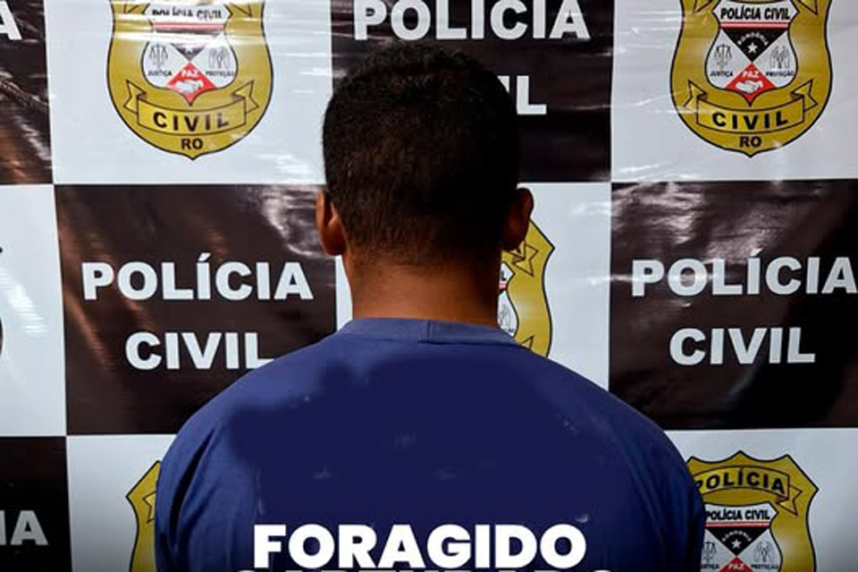Polícia Civil de Rondônia prende foragido da Justiça do Estado do Pará