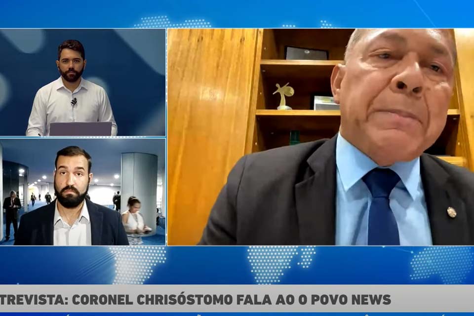 Deputado de Rondônia Coronel Chrisóstomo comete gafe em entrevista e diz que pedirá impeachment do “presidente” Bolsonaro