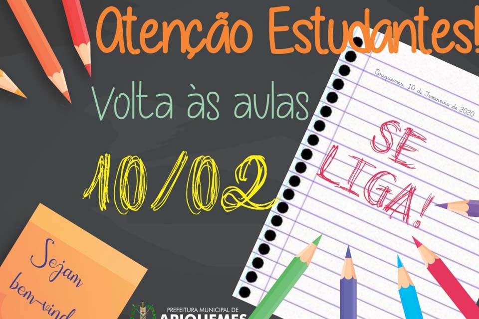 Semed informa data do início das aulas e atraso em quatro escolas municipais