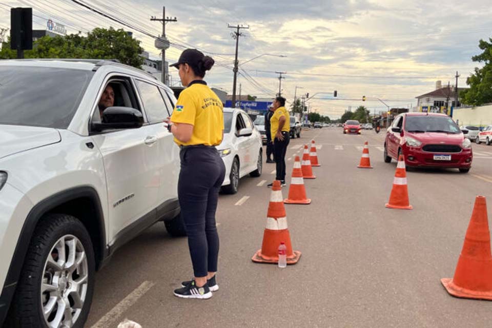 Campanhas educativas têm motivado conscientização para um trânsito mais seguro, em Rondônia