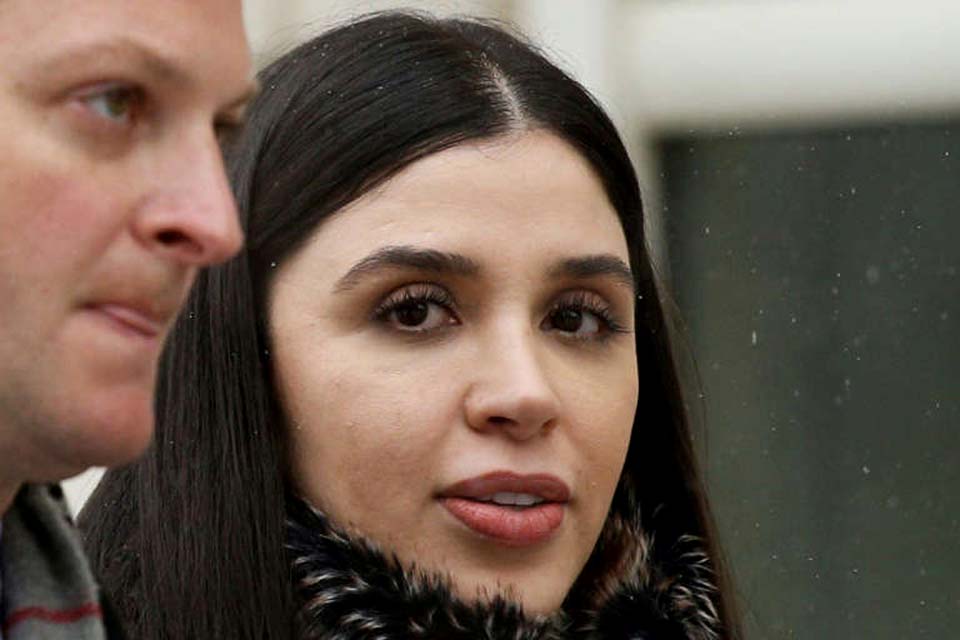 Justiça dos EUA pede quatro anos de prisão para esposa do ex-chefe do tráfico Chapo Guzmán