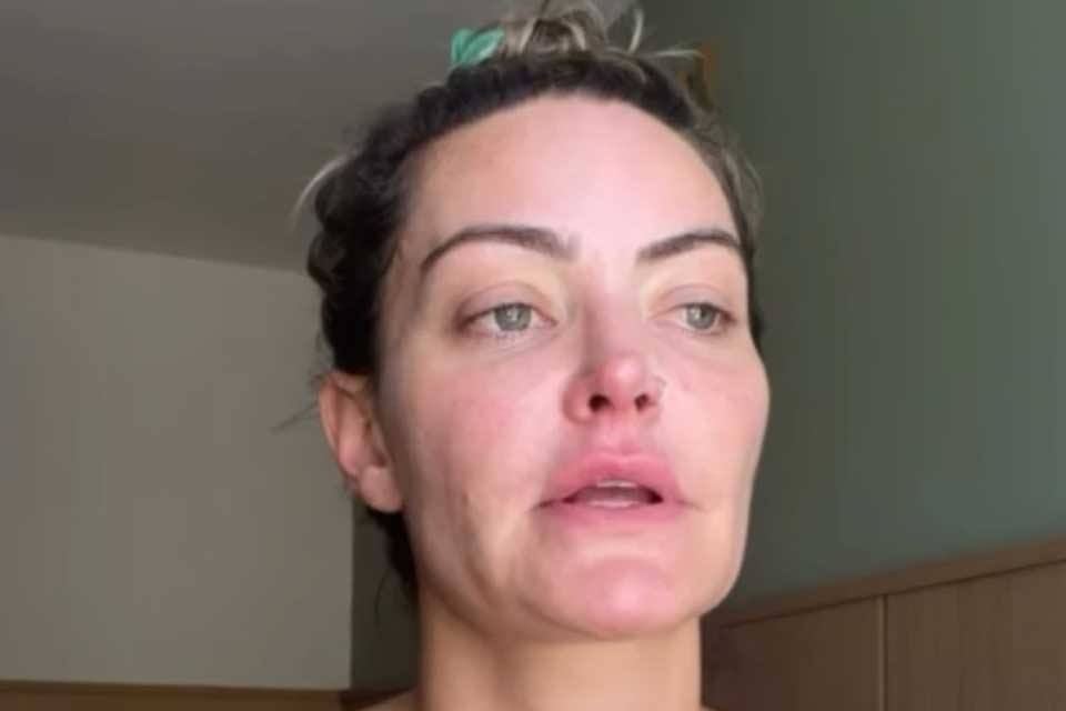 Laura Keller se manifesta após acusação de agressão: “Bati nele mesmo”