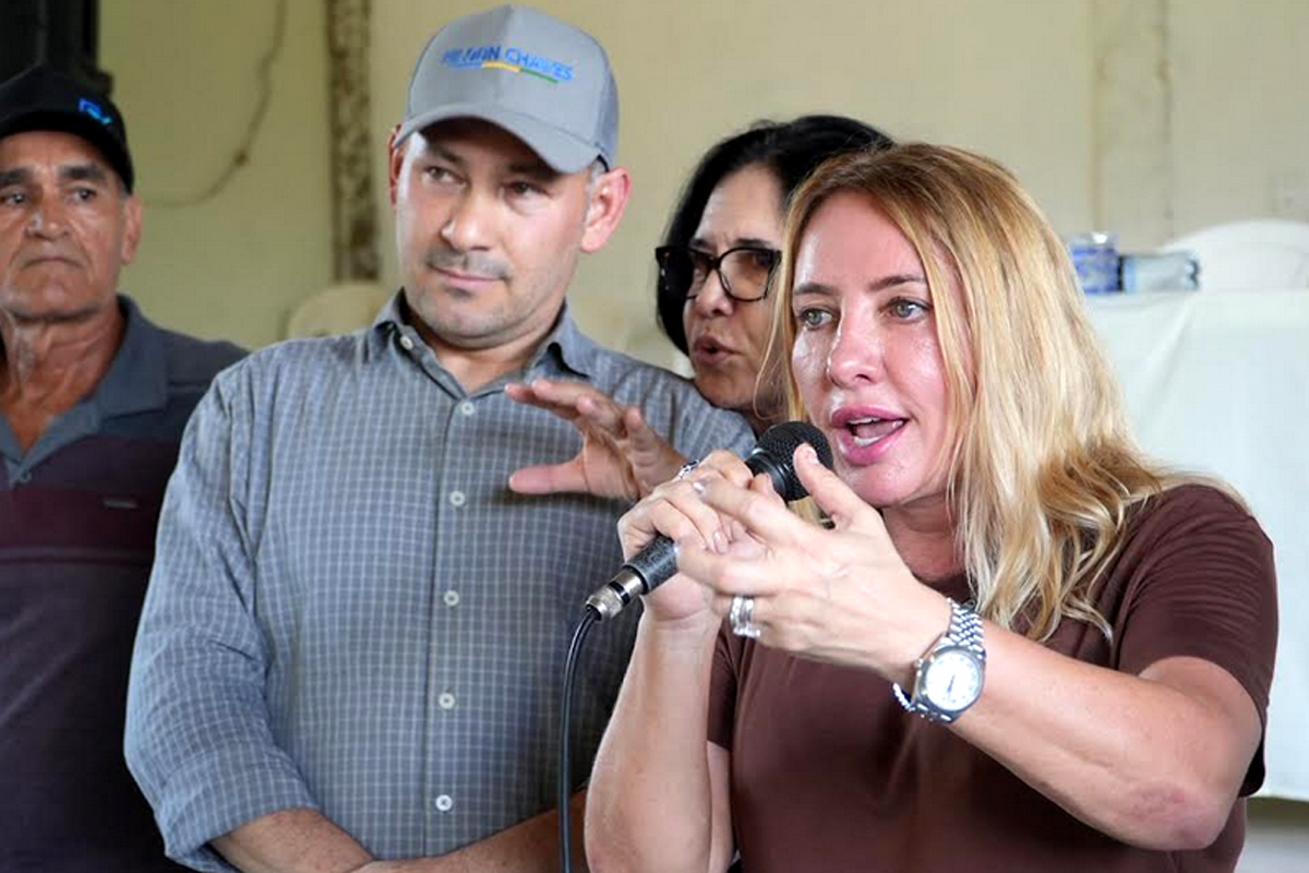 Ieda Chaves entrega complexo aquático e banheiros em associação de Ouro Preto do Oeste
