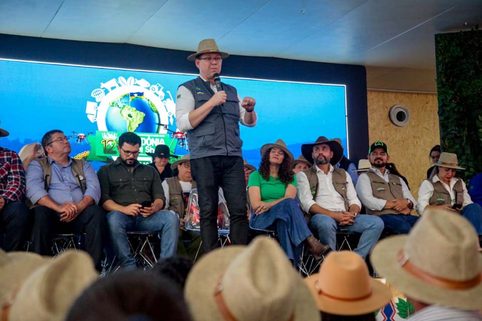 Governador Marcos Rocha comemora marca de R$ 5.1 bilhões em volume de negócio na 12ª Rondônia Rural Show