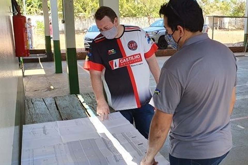 Construção de novas salas de aula beneficiará alunos da rede municipal de educação, da zona urbana e rural 