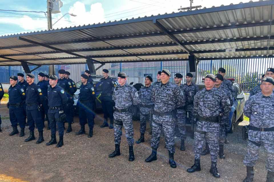 8º Batalhão da Polícia Militar inaugura novo estacionamento