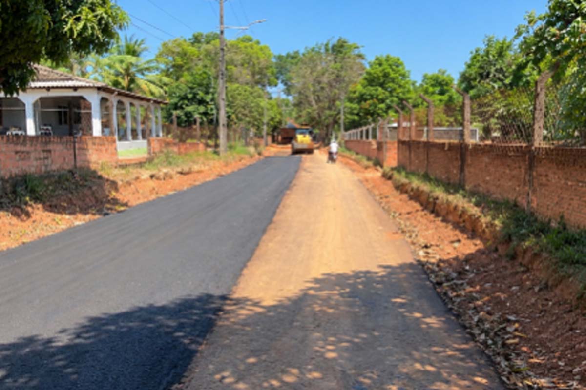 Prefeitura de Porto Velho conclui serviços de drenagem e asfaltamento no bairro Nacional