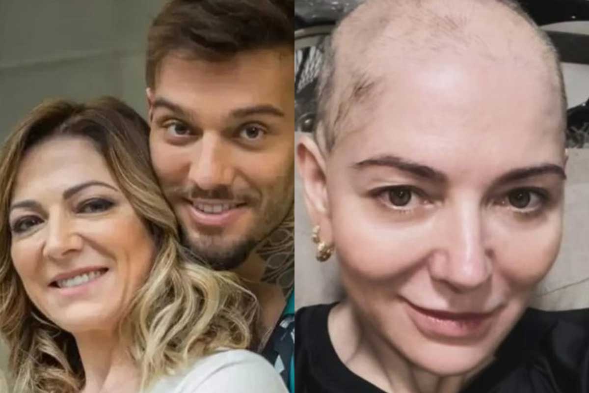 “Não é fácil”: mãe de Lucas Lucco raspa a cabeça e fala sobre nova fase
