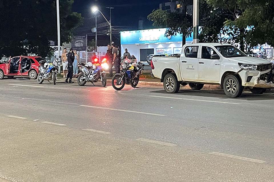 Caminhonete de Alta Floresta se envolve em grave acidente em Porto Velho