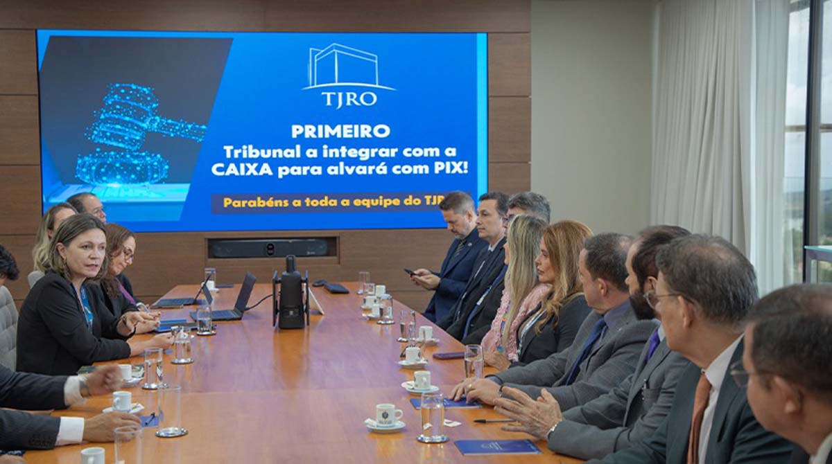 TJRO é o primeiro tribunal estadual do país a implementar pagamento de alvará judicial via Pix em parceria com a Caixa Econômica