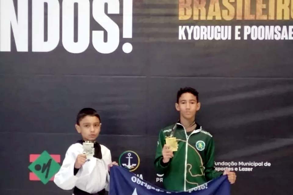 Rondônia garante duas medalhas no Supercampeonato Brasileiro de Taekwondo