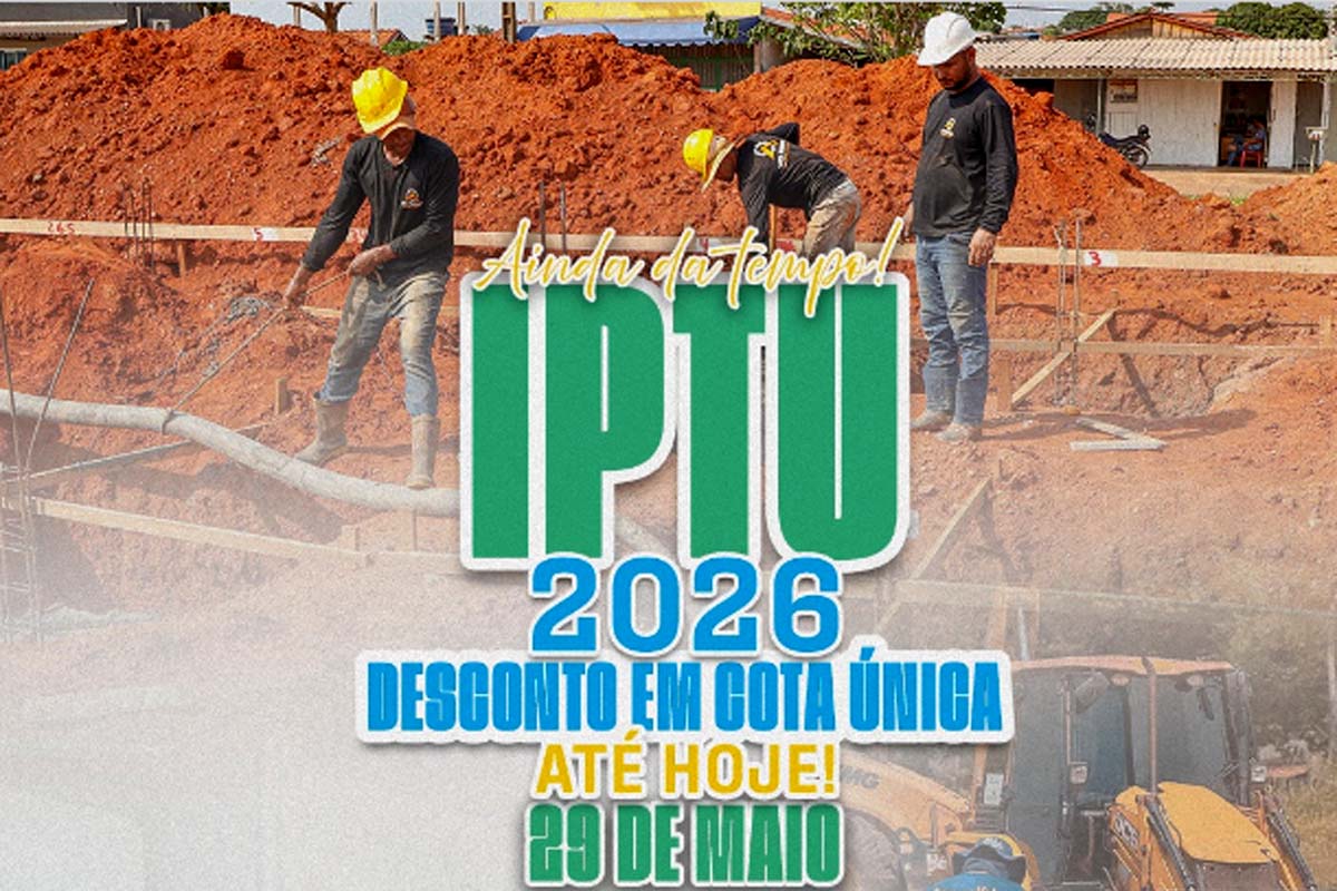 Último dia: 29 de maio é o prazo para garantir 20% de desconto no IPTU 2026