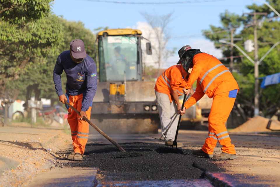 Obras do PAC realizadas pelo governo avançam em Ji-Paraná 