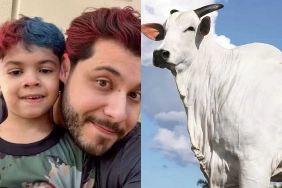 Murilo Huff sobre acusação de usar dinheiro do filho na compra de vaca mais cara do mundo: “Não preciso”