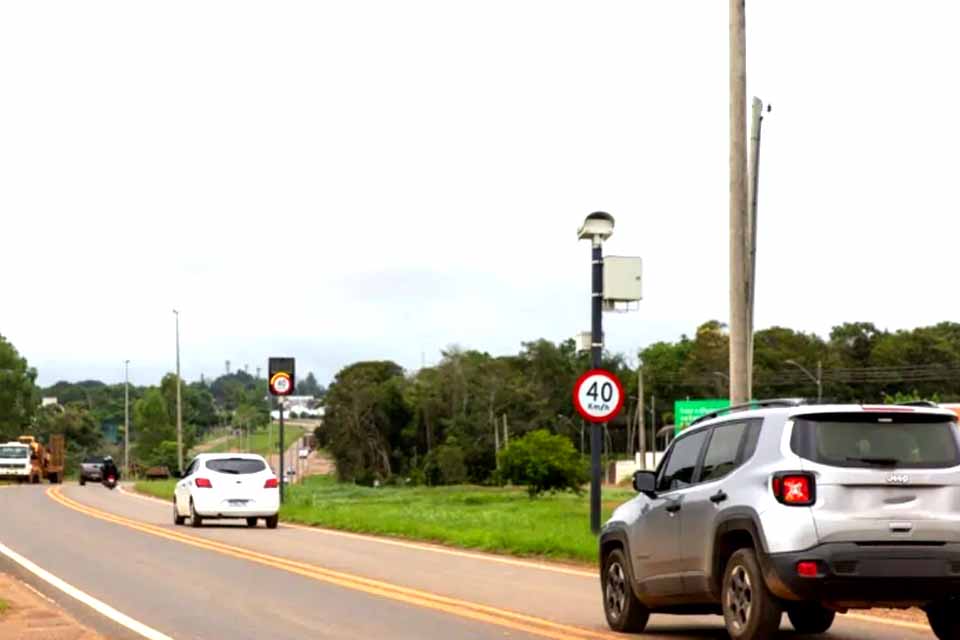 Radares já estão em funcionamento e multas começam a valer a partir de fevereiro em Vilhena