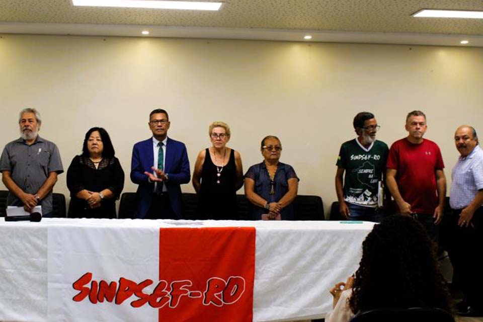 Sistema Diretivo do SINDSEF-RO inicia encontro com participação de autoridades da Digep e MS