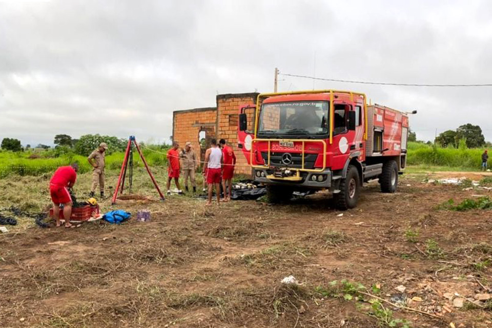 Corpo de homem é encontrado dentro de poço, em Ji-Paraná