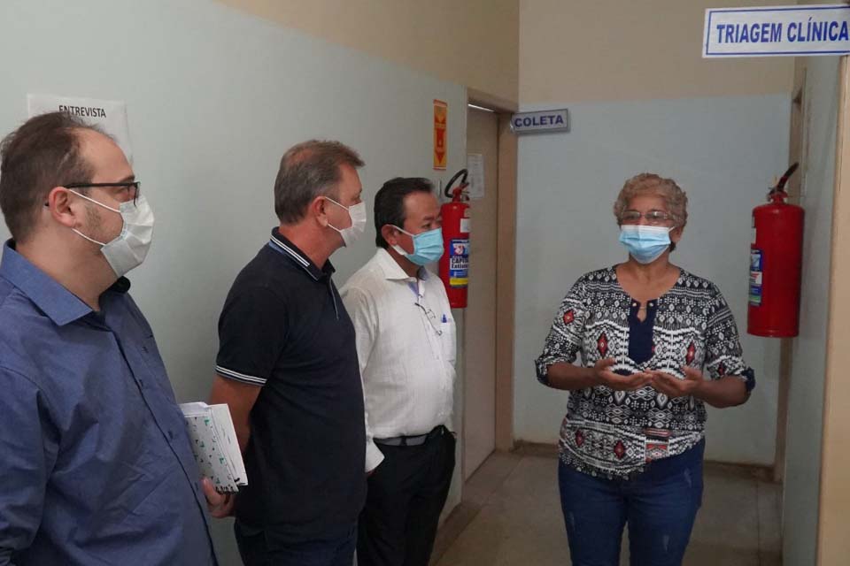 Deputado Luizinho Goebel visita Hemocentro de Vilhena e destaca importância da doação de sangue
