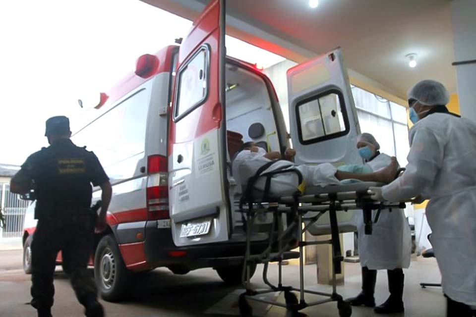Em Porto Velho, quinze pacientes da UPA Sul são transferidos para a Curitiba (PR) e Porto Alegre (RS)