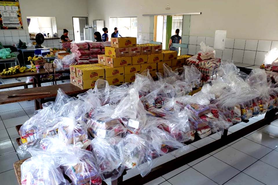 Cartão e Kits Alimentação beneficiam cerca de 170 mil estudantes da rede estadual de Rondônia