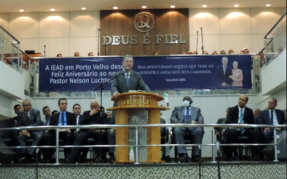 Culto em ação de graças pela vida do pastor Nelson  Luchtenberg