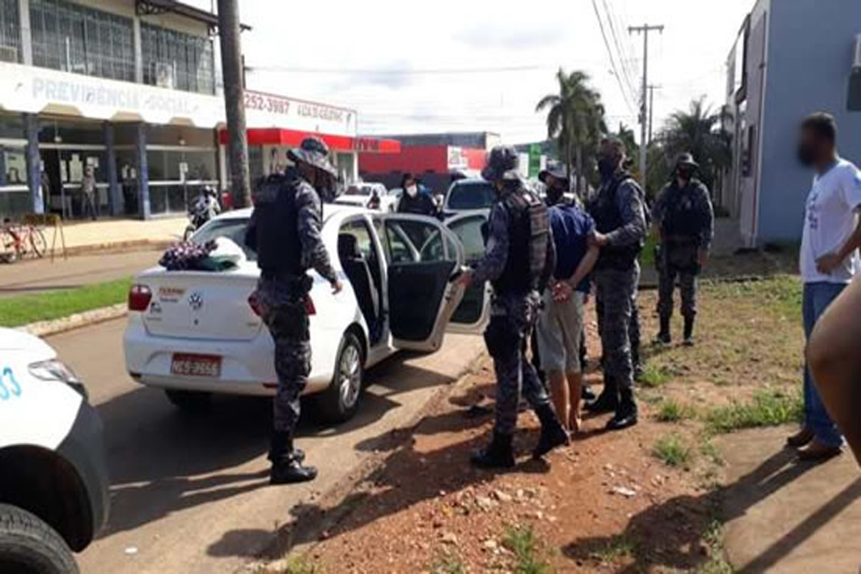 Vítima de sequestrada em Cacoal é salva pela PM em Ouro Preto