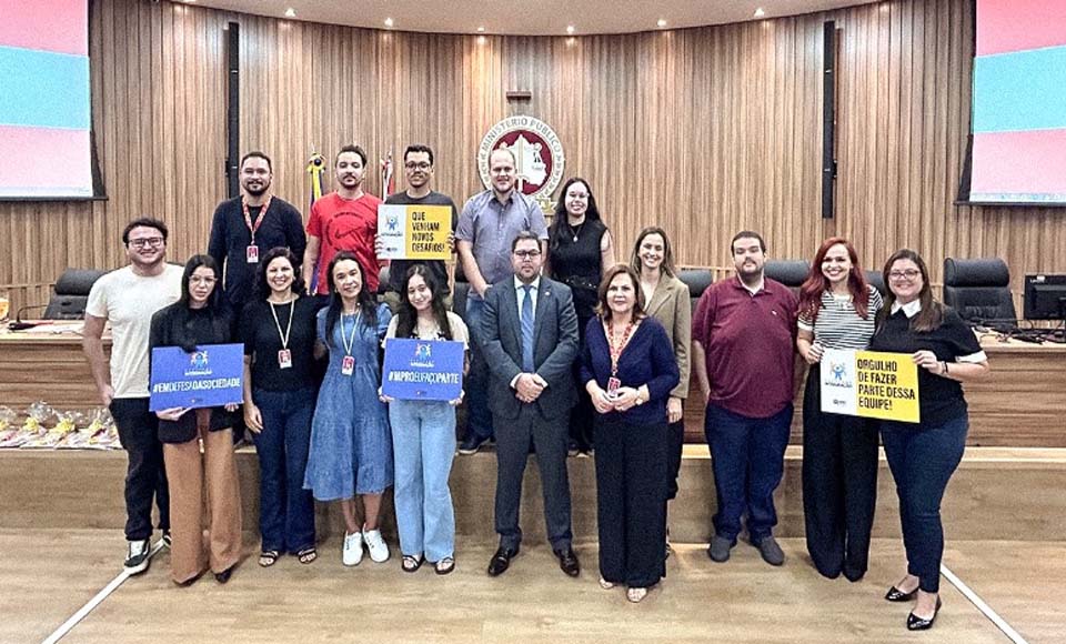 MPRO recebe 11 novos colaboradores para integrar equipe em Porto Velho