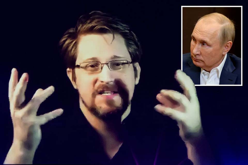 Presidente Vladimir Putin concede cidadania russa a Edward Snowden
