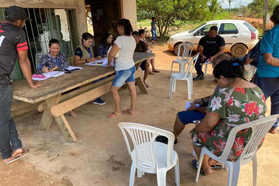 Cadastro de regularização fundiária de chácaras é realizado pelo Governo do Estado e Incra, na zona Leste de Porto Velho