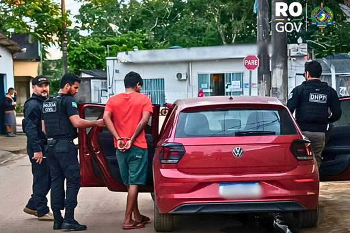 Polícia Civil prende investigado por homicídio qualificado em Porto Velho