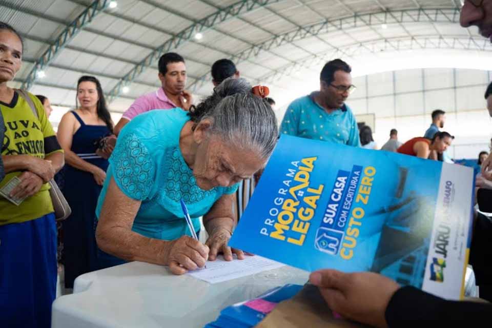 Jaru ganha prêmio “Solo Seguro”, do Conselho Nacional de Justiça que reconhece boas práticas na regularização fundiária urbana
