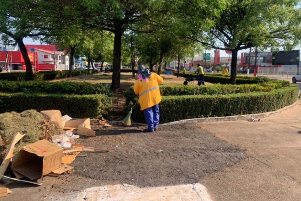Prefeitura de Porto Velho remove mais de 3,5 toneladas de lixo das ruas somente no primeiro trimestre de 2024