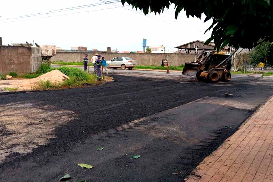 Com a Operação Tapa-Buracos, Prefeitura de Ji-Paraná recupera ruas danificadas