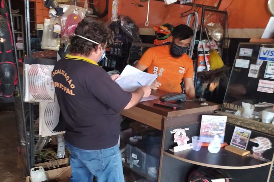 Prefeitura fiscaliza regras de distanciamento social em Porto Velho