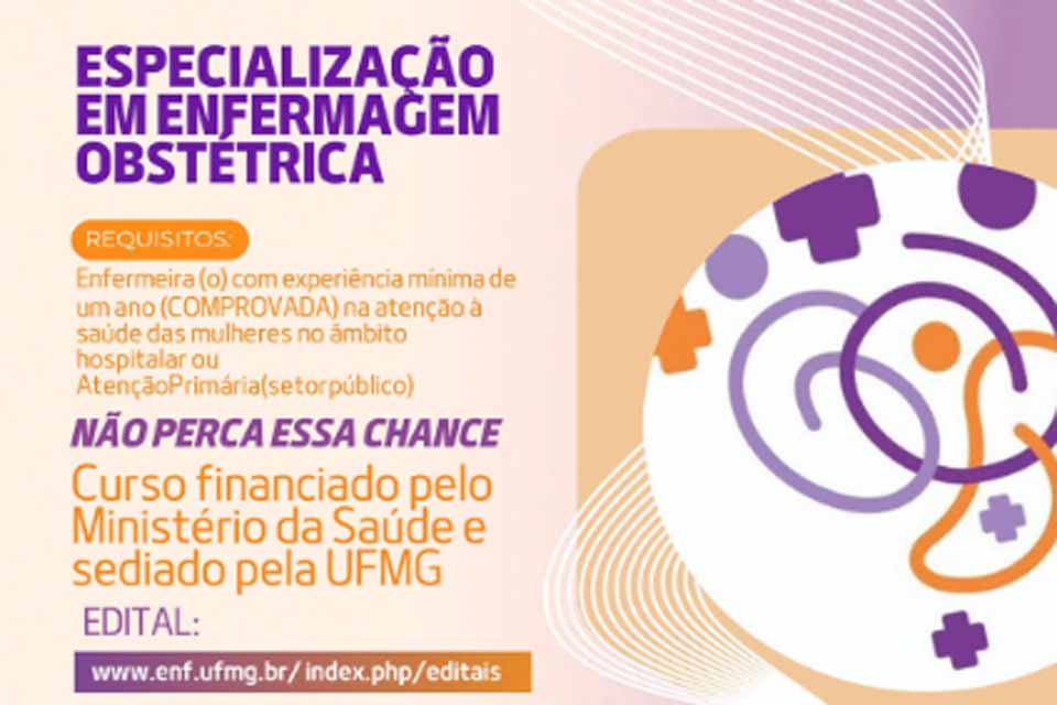 UNIR abre inscrições para Especialização em Enfermagem Obstétrica